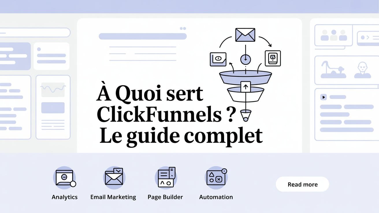 Lire la suite à propos de l’article À quoi sert ClickFunnels ? Le Guide Complet (2025)