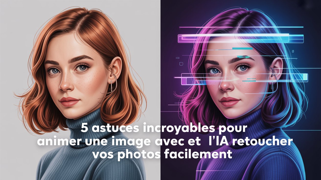 Lire la suite à propos de l’article 5 astuces incroyables pour animer une image avec l’IA et retoucher vos photos facilement