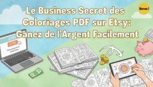 Lire la suite à propos de l’article Le Business Secret des Coloriages PDF sur Etsy : Gagnez de l’Argent Facilement