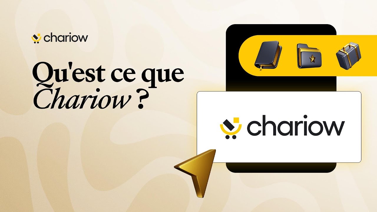 Présentation de Chariow et ses services.