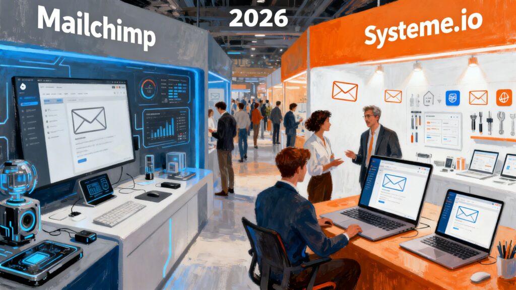 Mailchimp vs Systeme.io