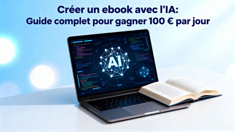 Créer un ebook avec l'IA : Guide complet pour gagner 100 € par jour