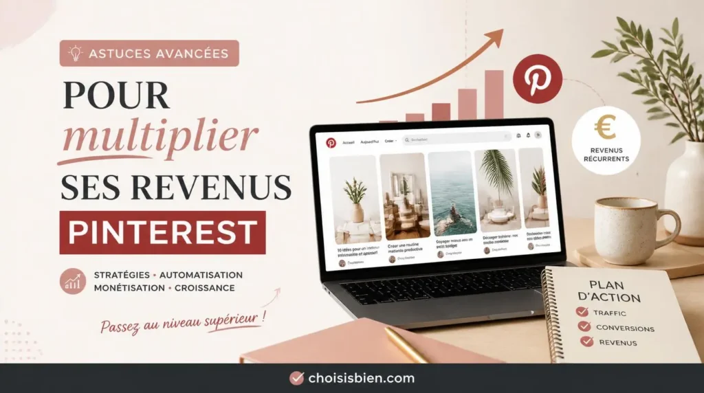 Astuces avancées pour multiplier ses revenus Pinterest