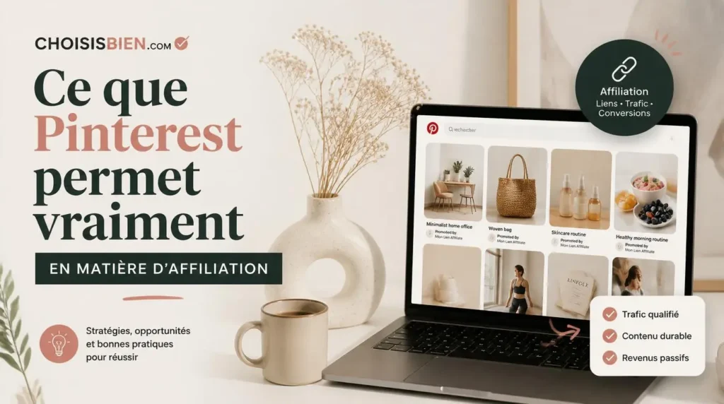 Ce que Pinterest permet vraiment en matière d'affiliation