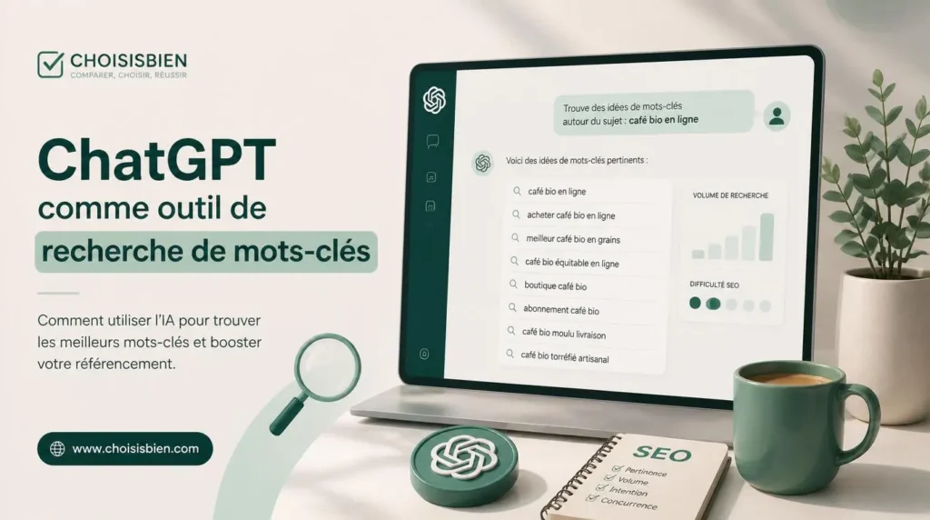 ChatGPT comme outil de recherche de mots-clés