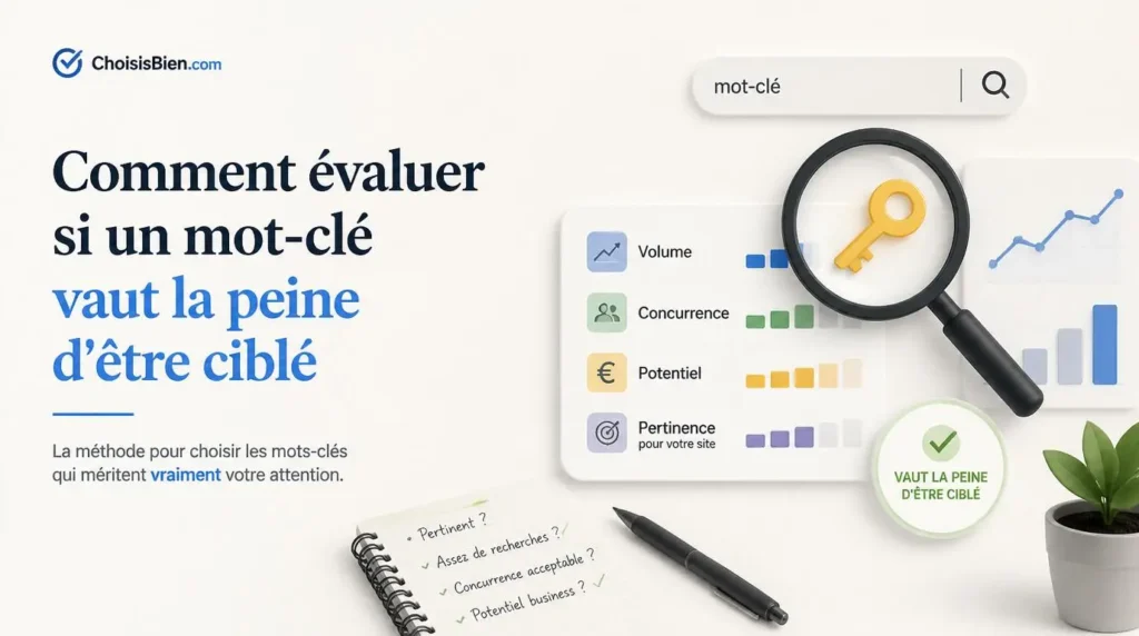 Comment évaluer si un mot-clé vaut la peine d'être ciblé