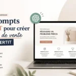 Les prompts ChatGPT pour créer une page de vente qui convertit gratuitement