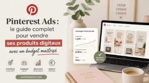 Lire la suite à propos de l’article Pinterest Ads : le guide gratuit pour vendre ses produits digitaux avec un budget maîtrisé