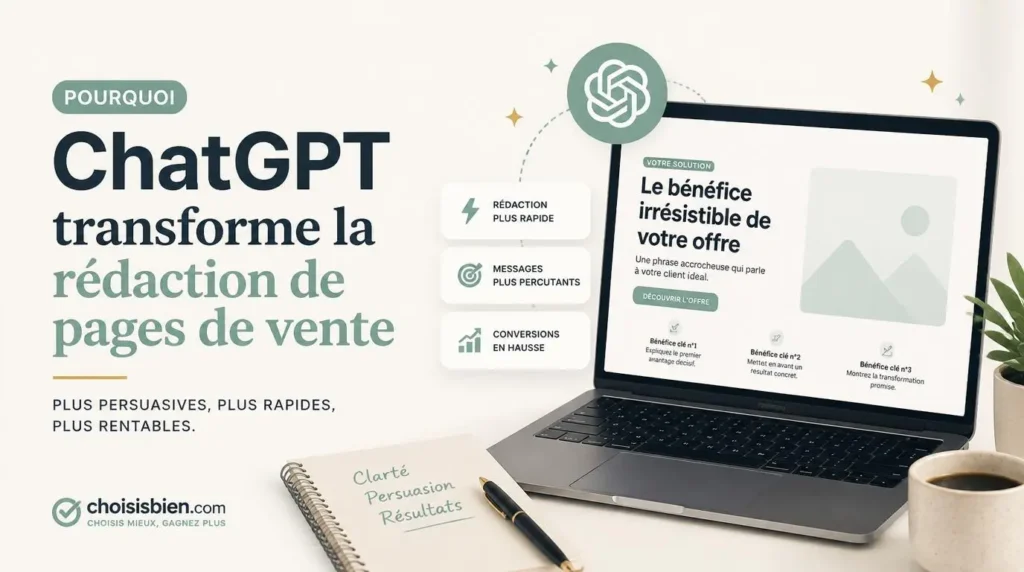 Pourquoi ChatGPT transforme la rédaction de pages de vente
