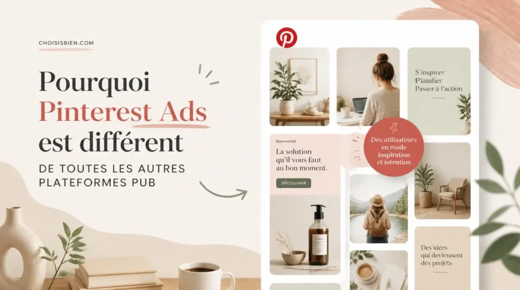 Pourquoi Pinterest Ads est différent de toutes les autres plateformes pub