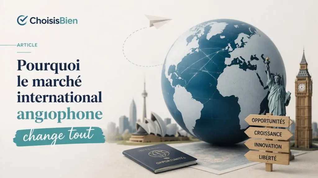 Pourquoi le marché international anglophone change tout