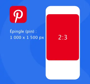 Le format optimal est 1000 x 1500 pixels, soit un ratio 2:3