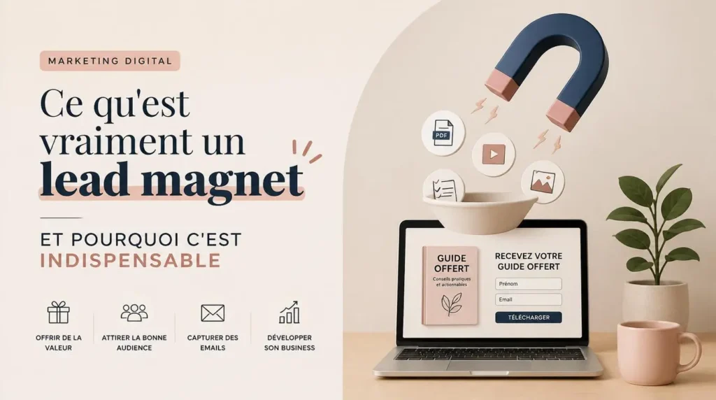 Ce qu'est vraiment un lead magnet et pourquoi c'est indispensable