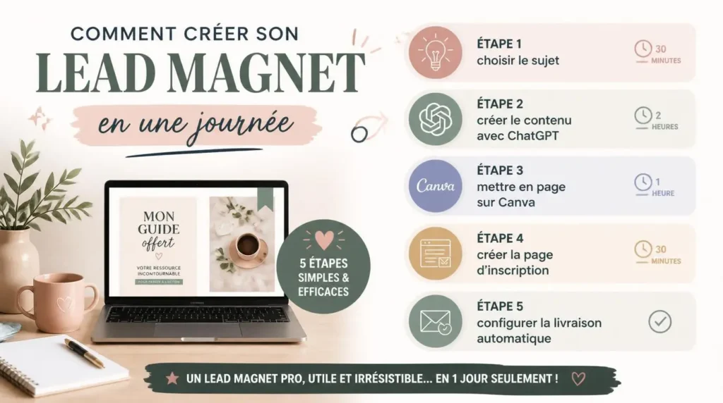 Comment créer son lead magnet en une journée