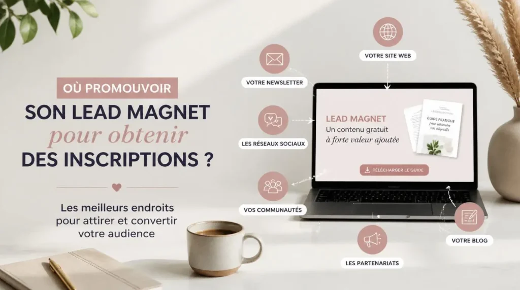 Où promouvoir son lead magnet pour obtenir des inscriptions