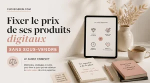 Lire la suite à propos de l’article Fixer le prix de ses produits digitaux sans sous vendre : le guide gratuit