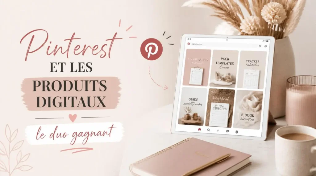 Pinterest et les produits digitaux : le duo gagnant