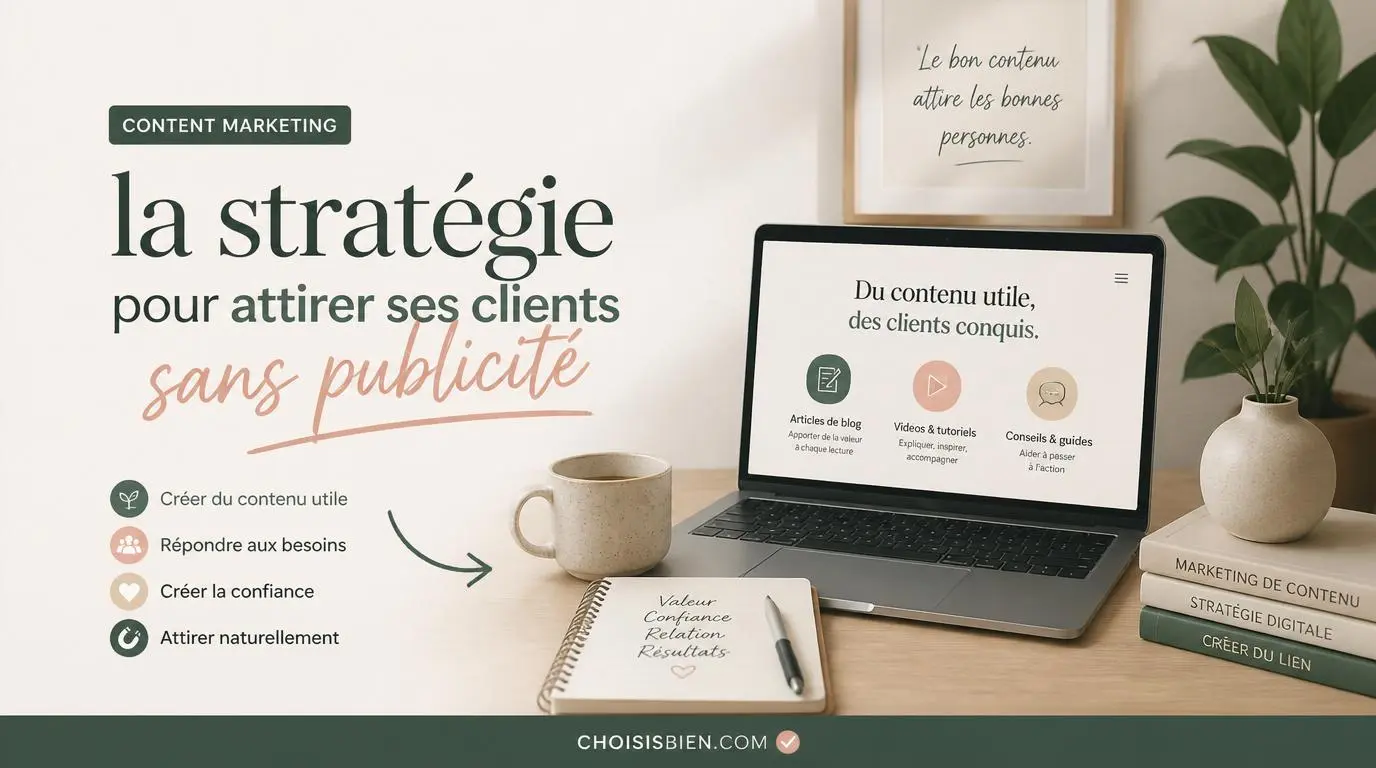 You are currently viewing Content marketing : la stratégie gratuite pour attirer ses clients sans publicité