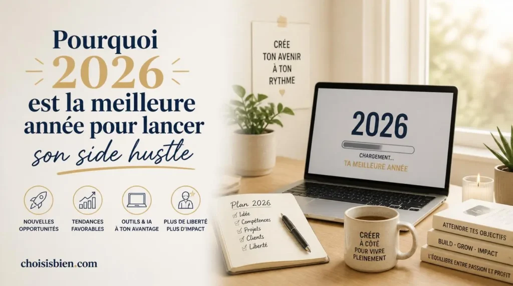 Pourquoi 2026 est la meilleure année pour lancer son side hustle
