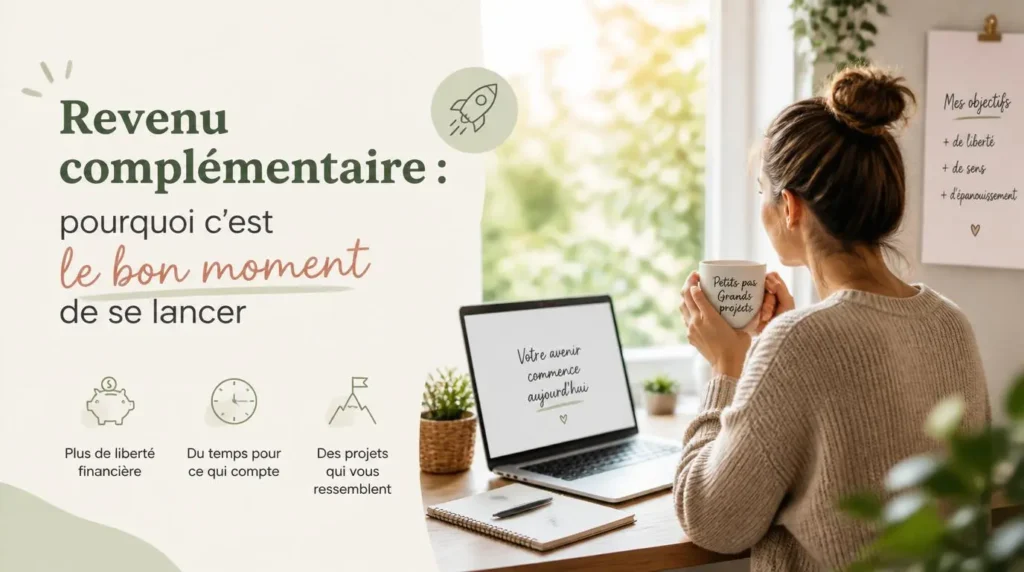 Revenu complémentaire pourquoi c'est le bon moment de se lancer