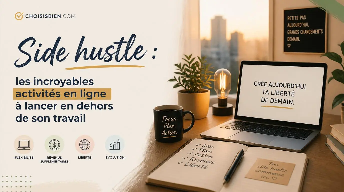 You are currently viewing Side hustle : les incroyables activités en ligne à lancer en dehors de son travail